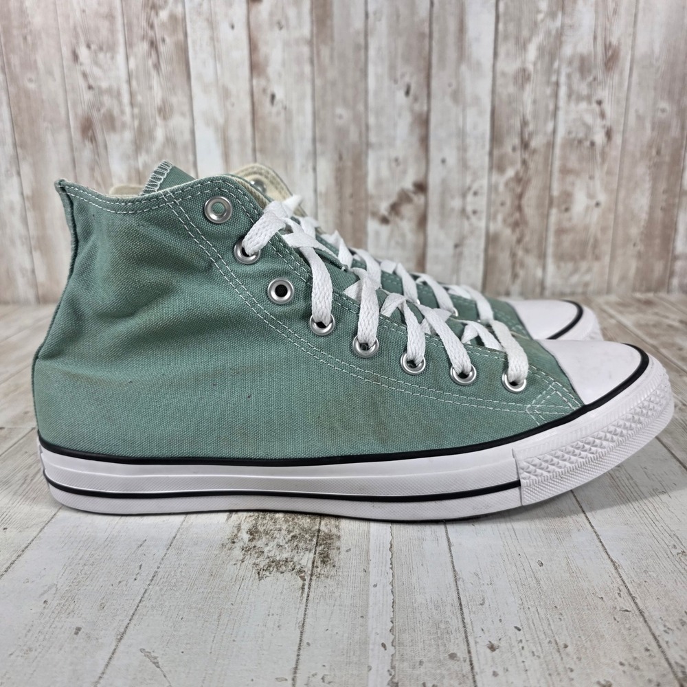 Converse Chuck Taylor All Star High Top Sage Green Mens 10 Womens 12 A06563F